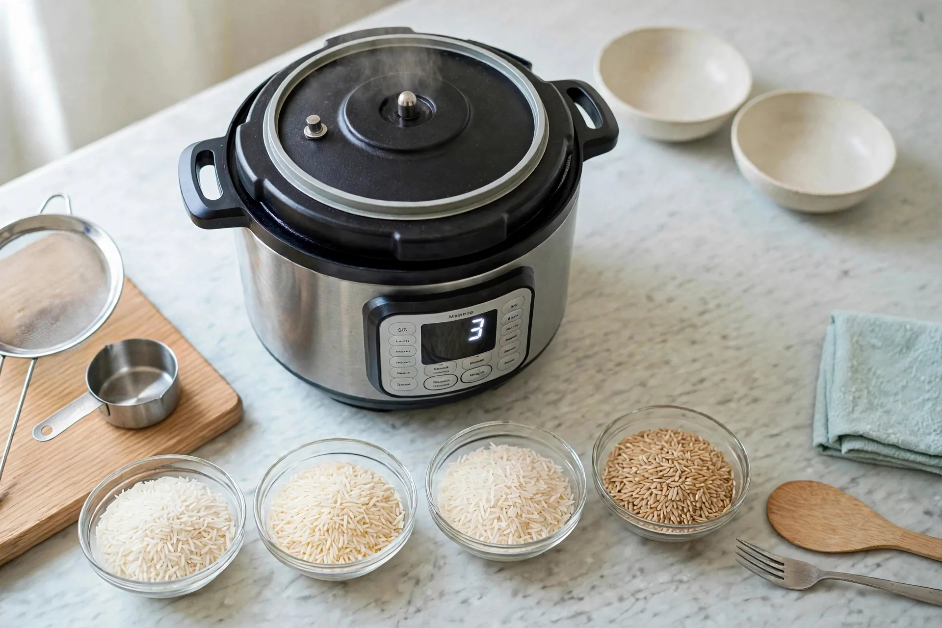 Instant Pot running with float valve up and faint steam