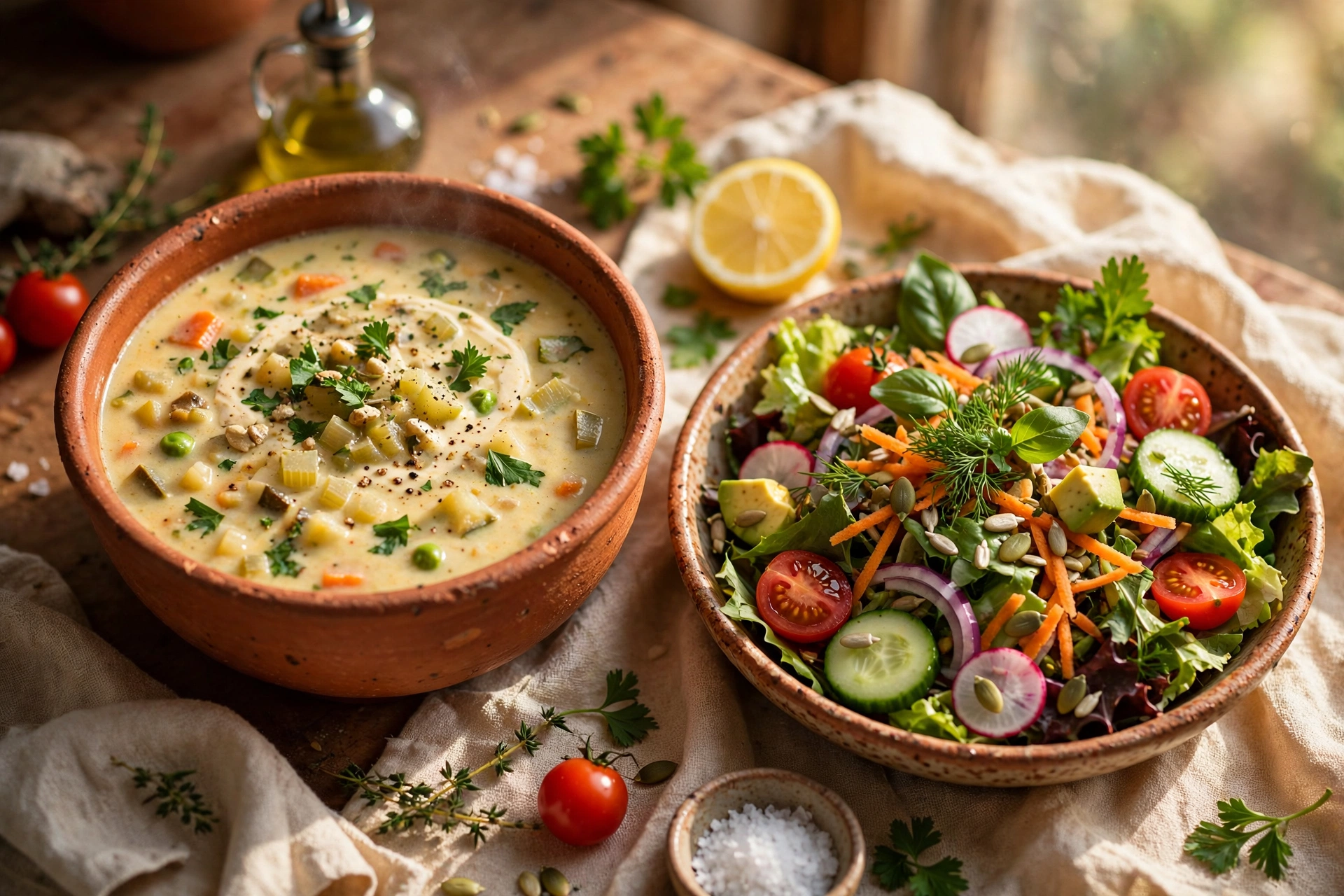 Soups, Salads & Sides